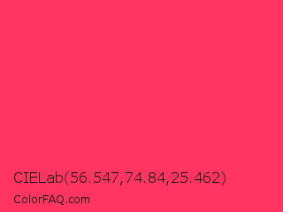 CIELab 56.547,74.84,25.462 Color Image