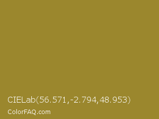 CIELab 56.571,-2.794,48.953 Color Image