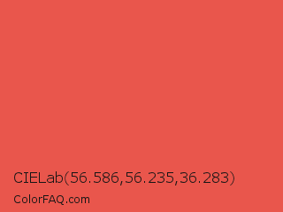 CIELab 56.586,56.235,36.283 Color Image