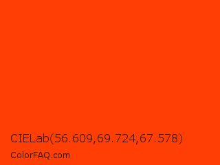 CIELab 56.609,69.724,67.578 Color Image