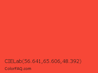 CIELab 56.641,65.606,48.392 Color Image