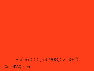 CIELab 56.666,69.908,62.584 Color Image