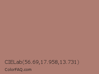 CIELab 56.69,17.958,13.731 Color Image