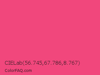 CIELab 56.745,67.786,8.767 Color Image