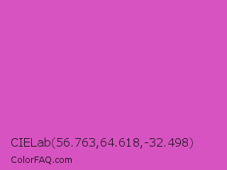 CIELab 56.763,64.618,-32.498 Color Image