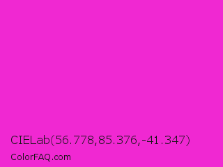 CIELab 56.778,85.376,-41.347 Color Image