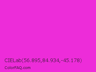 CIELab 56.895,84.934,-45.178 Color Image