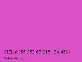 CIELab 56.953,67.215,-34.459 Color Image
