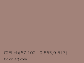 CIELab 57.102,10.865,9.517 Color Image