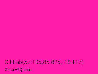 CIELab 57.105,85.825,-18.117 Color Image