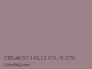 CIELab 57.143,12.071,-0.279 Color Image