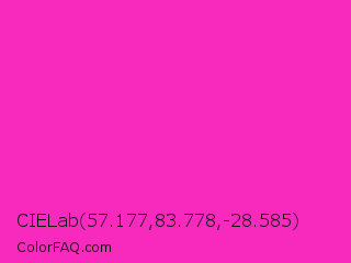 CIELab 57.177,83.778,-28.585 Color Image