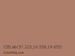 CIELab 57.223,16.539,19.655 Color Image