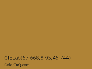 CIELab 57.668,8.95,46.744 Color Image