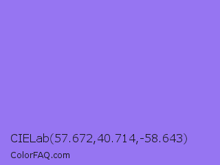 CIELab 57.672,40.714,-58.643 Color Image