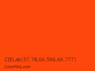 CIELab 57.78,66.566,66.777 Color Image