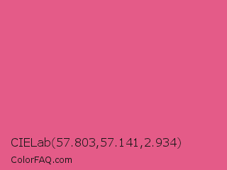 CIELab 57.803,57.141,2.934 Color Image