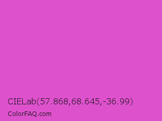 CIELab 57.868,68.645,-36.99 Color Image