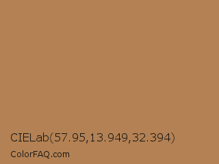 CIELab 57.95,13.949,32.394 Color Image