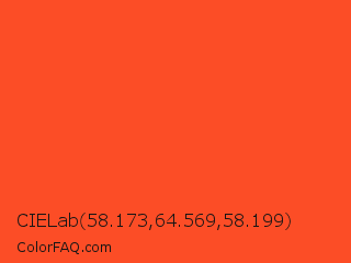 CIELab 58.173,64.569,58.199 Color Image