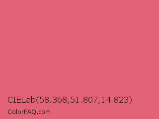 CIELab 58.368,51.807,14.823 Color Image