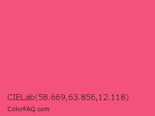 CIELab 58.669,63.856,12.118 Color Image
