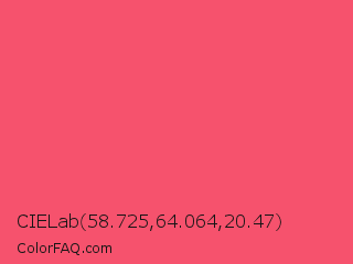 CIELab 58.725,64.064,20.47 Color Image