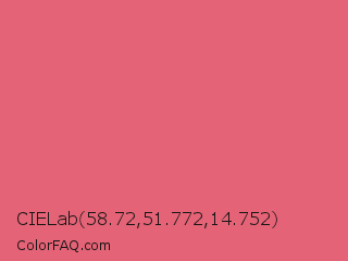 CIELab 58.72,51.772,14.752 Color Image