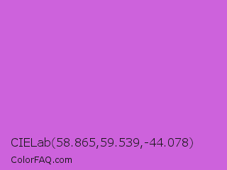 CIELab 58.865,59.539,-44.078 Color Image