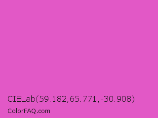 CIELab 59.182,65.771,-30.908 Color Image