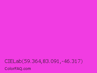 CIELab 59.364,83.091,-46.317 Color Image