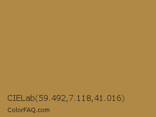 CIELab 59.492,7.118,41.016 Color Image