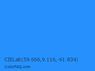 CIELab 59.666,9.116,-61.834 Color Image
