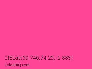 CIELab 59.746,74.25,-1.888 Color Image