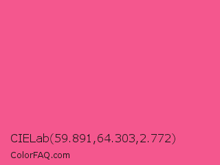 CIELab 59.891,64.303,2.772 Color Image