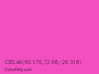 CIELab 60.176,72.68,-26.318 Color Image