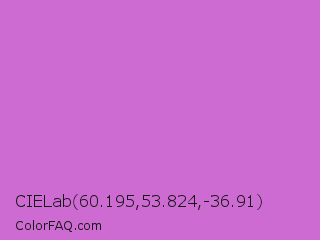 CIELab 60.195,53.824,-36.91 Color Image