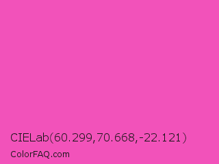 CIELab 60.299,70.668,-22.121 Color Image