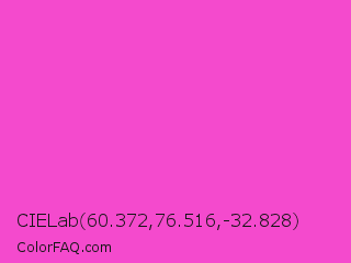CIELab 60.372,76.516,-32.828 Color Image