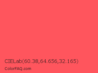 CIELab 60.38,64.656,32.165 Color Image