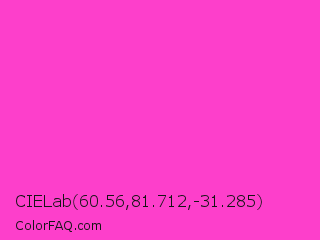 CIELab 60.56,81.712,-31.285 Color Image