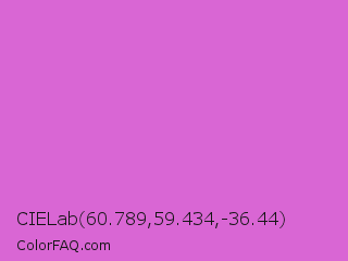 CIELab 60.789,59.434,-36.44 Color Image