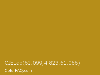 CIELab 61.099,4.823,61.066 Color Image