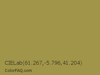 CIELab 61.267,-5.796,41.204 Color Image