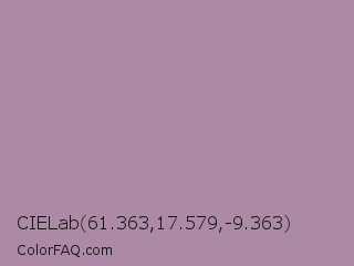 CIELab 61.363,17.579,-9.363 Color Image