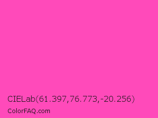 CIELab 61.397,76.773,-20.256 Color Image