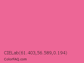 CIELab 61.403,56.589,0.194 Color Image