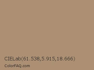 CIELab 61.538,5.915,18.666 Color Image