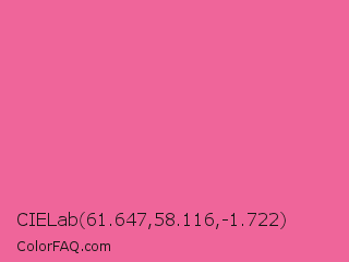 CIELab 61.647,58.116,-1.722 Color Image