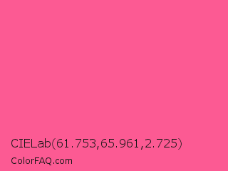 CIELab 61.753,65.961,2.725 Color Image